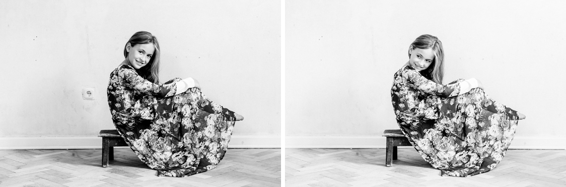 silke brünnet fotografie - Ein Klein und ein Mädchen